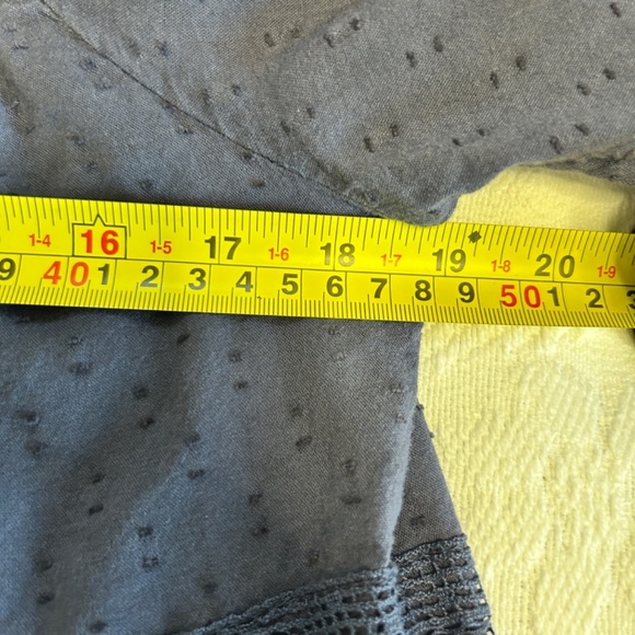 Old Navy Women’s Medium Navy Blue Sundress Elastic Long Sleeves above knee beach - Picture 7 of 9